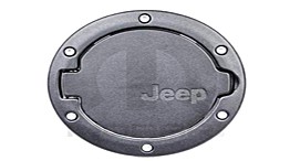 Satin Black Fuel Door